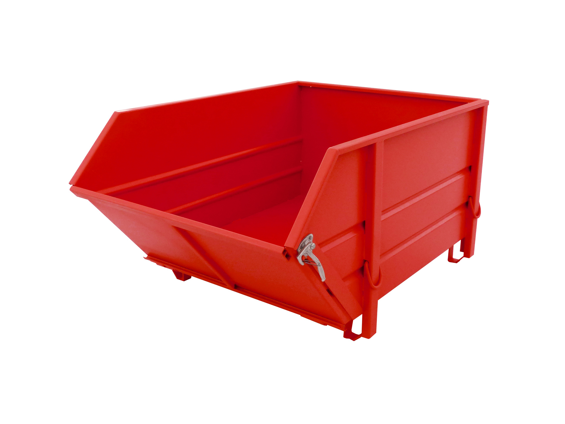 Baustoffbehälter Typ BBK RAL 3000 Feuerrot